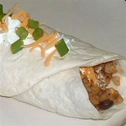 Red Beans and Rice Burrito
