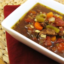 Ground Beef Barley Soup Recipe Easy