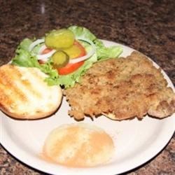 Traditional Indiana Breaded Tenderloin Sandwich 