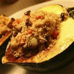 Moroccan-Style Stuffed Acorn Squash