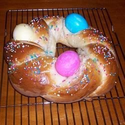 Easter Bird's Nest Bread