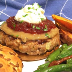 Thanksgiving Flavored Turkey Burgers