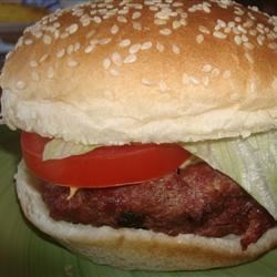 Venison Bacon Burgers