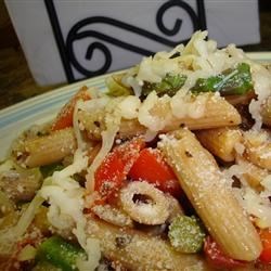 Pasta Primavera with Smoked Gouda