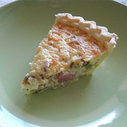 Bacon Cheese Mushroom Quiche Recipe