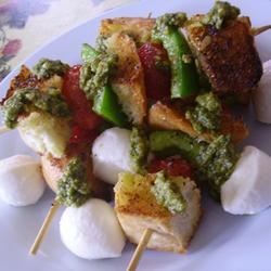 Panzanella Salad Skewers