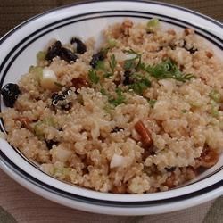 Quinoa Salad with Dried Fruit and Nuts