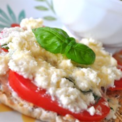 Ricotta and Tomato Sandwich