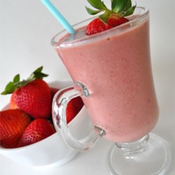 Strawberry Banana Protein Smoothie