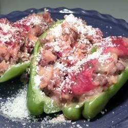 Stuffed Cubanelle Peppers