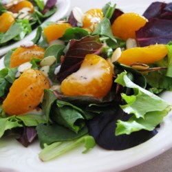 Spinach Salad with Poppy Seed Dressing