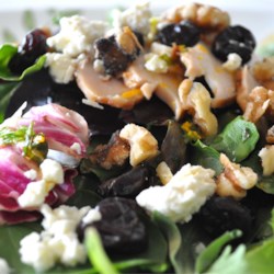 California Cherry and Walnut Salad