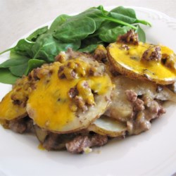 Hamburger Potato Casserole