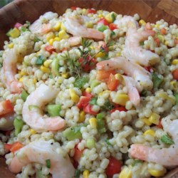 Barley, Shrimp, and Corn Salad