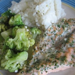 Poached Salmon II