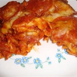 Pizza Pasta Bake