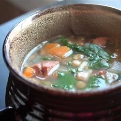 Spinach Lentil Soup