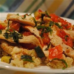 Chicken with Quinoa and Veggies Recipe