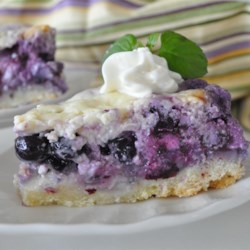 Nova Scotia Blueberry Cream Cake
