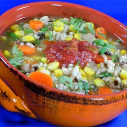 Santa Fe Wild Rice Soup