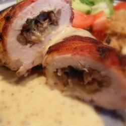 Mushroom Melt Stuffed Chicken