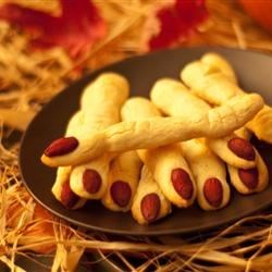 Spooky Witches Fingers Recipe