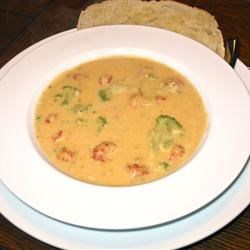 Broccoli Crawfish Cheese Soup