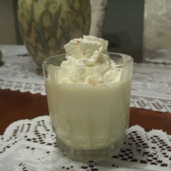 frothy eggnog