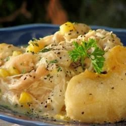 Slow Cooker Chicken and Dumplings Recipe