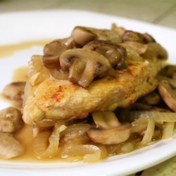 Paprika Chicken with Mushrooms