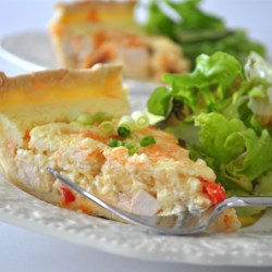 Sour Cream Chicken Quiche