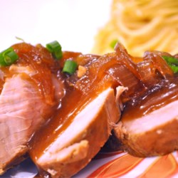 Slow Cooker Teriyaki Pork Tenderloin