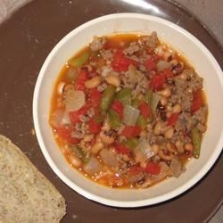 Slow Cooker Hoppin' John Chowder