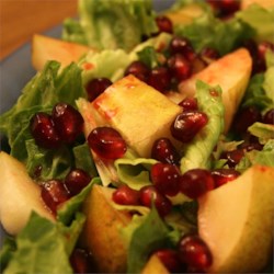 Pear and Pomegranate Salad