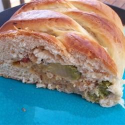 Chicken and Broccoli Braid Recipe