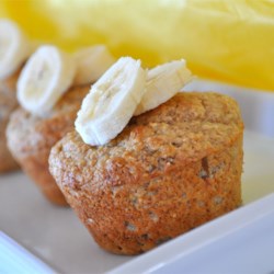 Whole Grain Banana Muffins