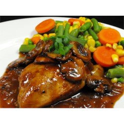 One Dish Bourbon Chicken Recipe