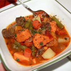 Mom's Portuguese Beef Stew