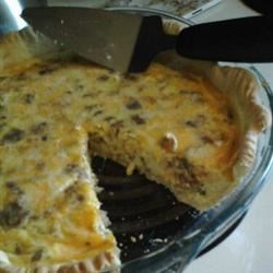 Cheddar Quiche