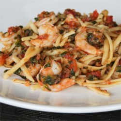 Fresh Tomato Shrimp Pasta