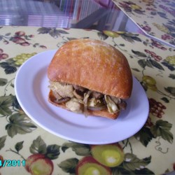 Mushroom Artichoke Sandwich