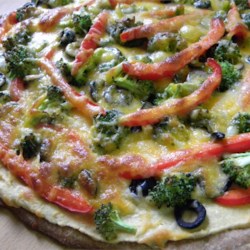 Hummus Pizza