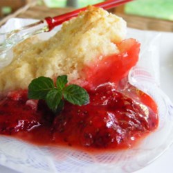 Strawberry Cobbler  I