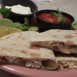 Quesadillas on the BBQ