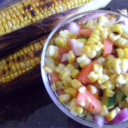 Grilled Corn Salad