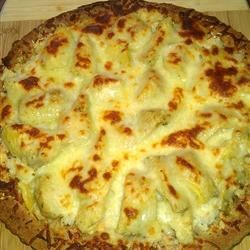 Crab-Artichoke Pizza