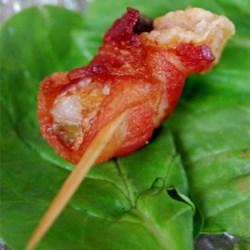 Baked Bacon Wrapped Jalapeno Shrimp