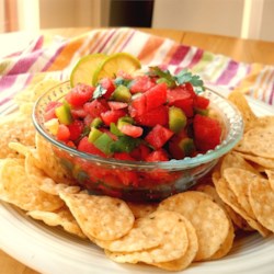 Watermelon Fire and Ice Salsa