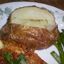 Garlic Baked Potato