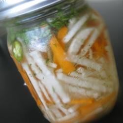 Pickled Daikon Radish and Carrot